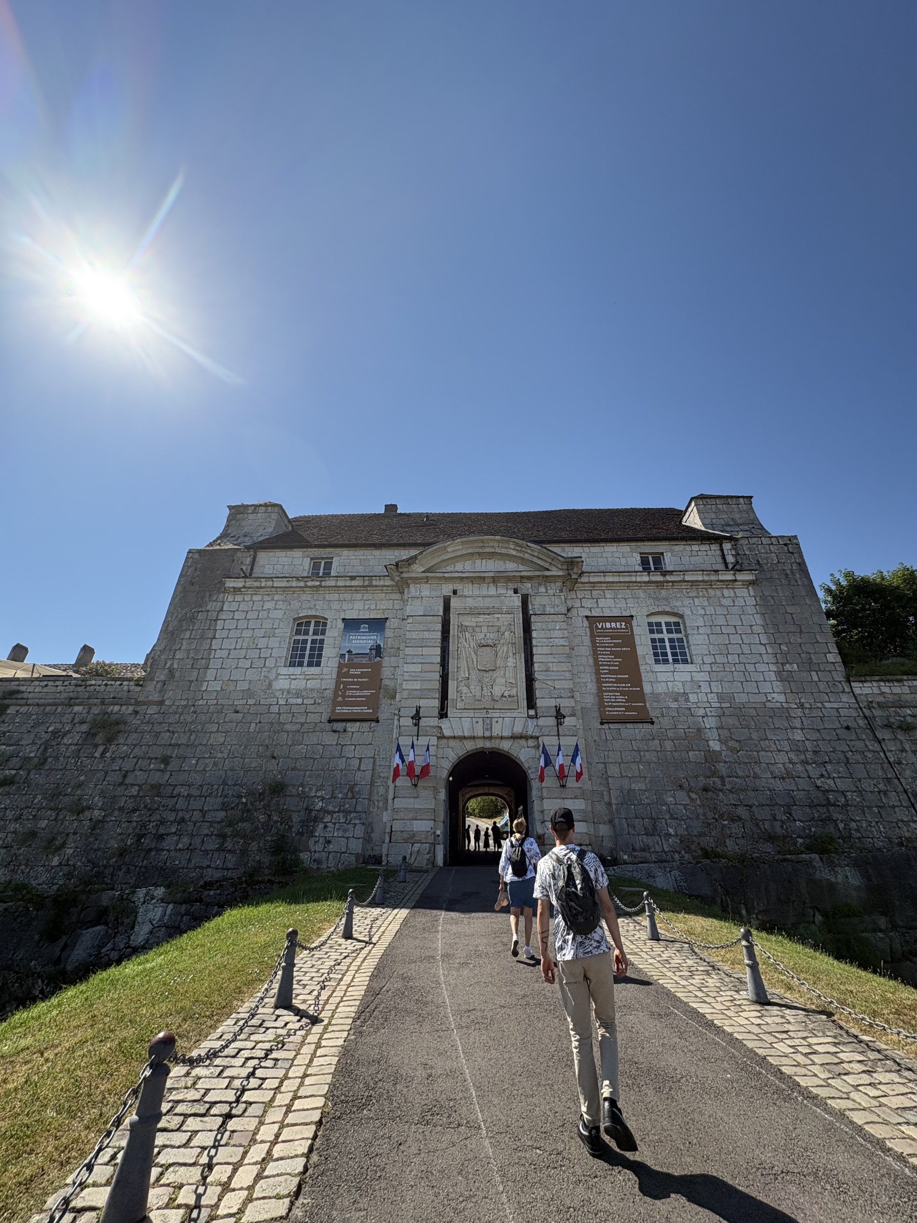 Entrée de la Citadelle de Besançon