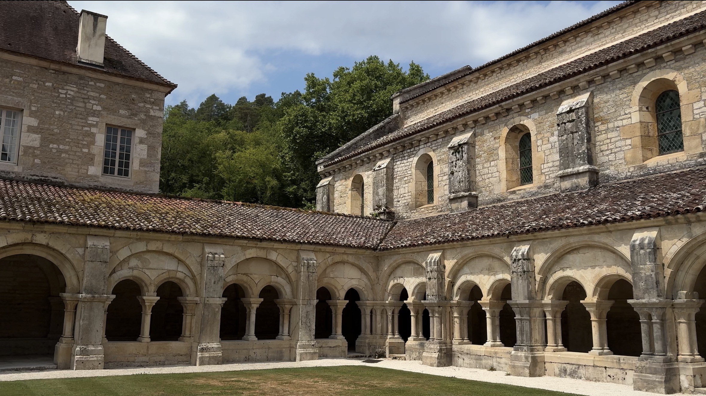 Cloître de l'Abbaye de Fontenay