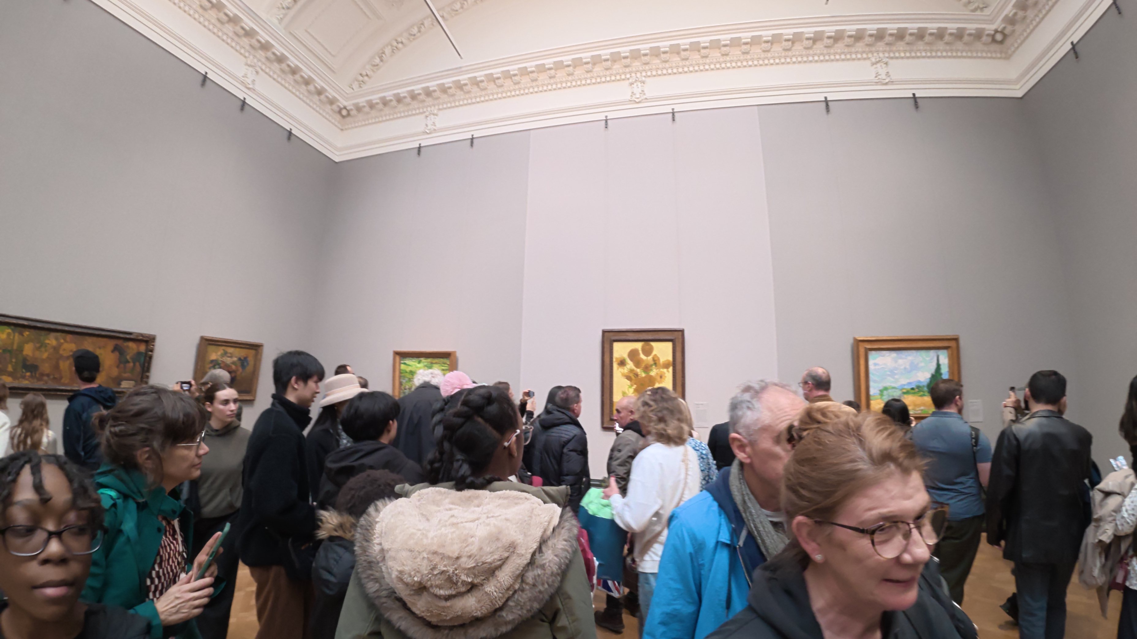 National Gallery Van Gogh salle