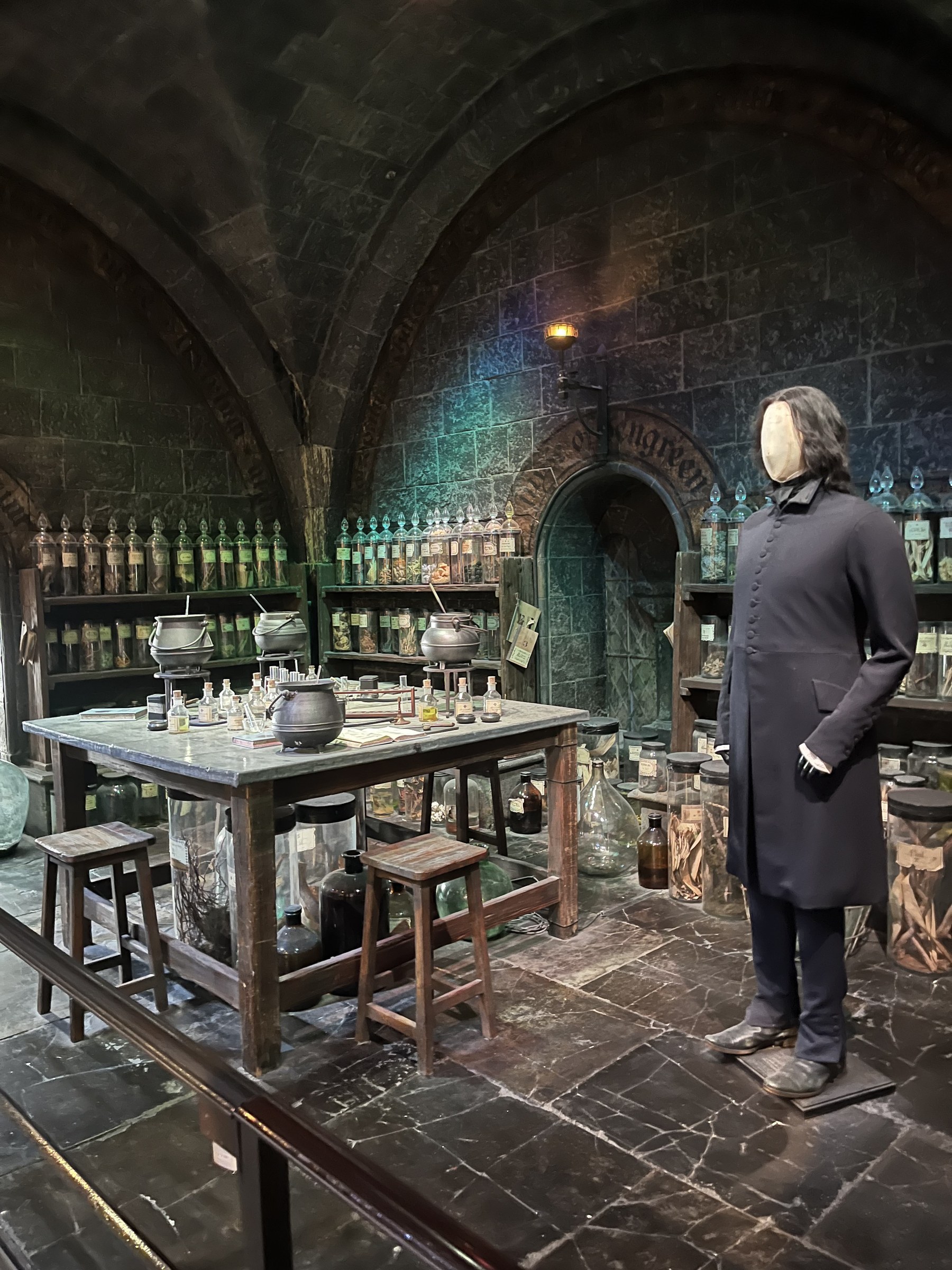 Warner Bros Studio salle des potions
