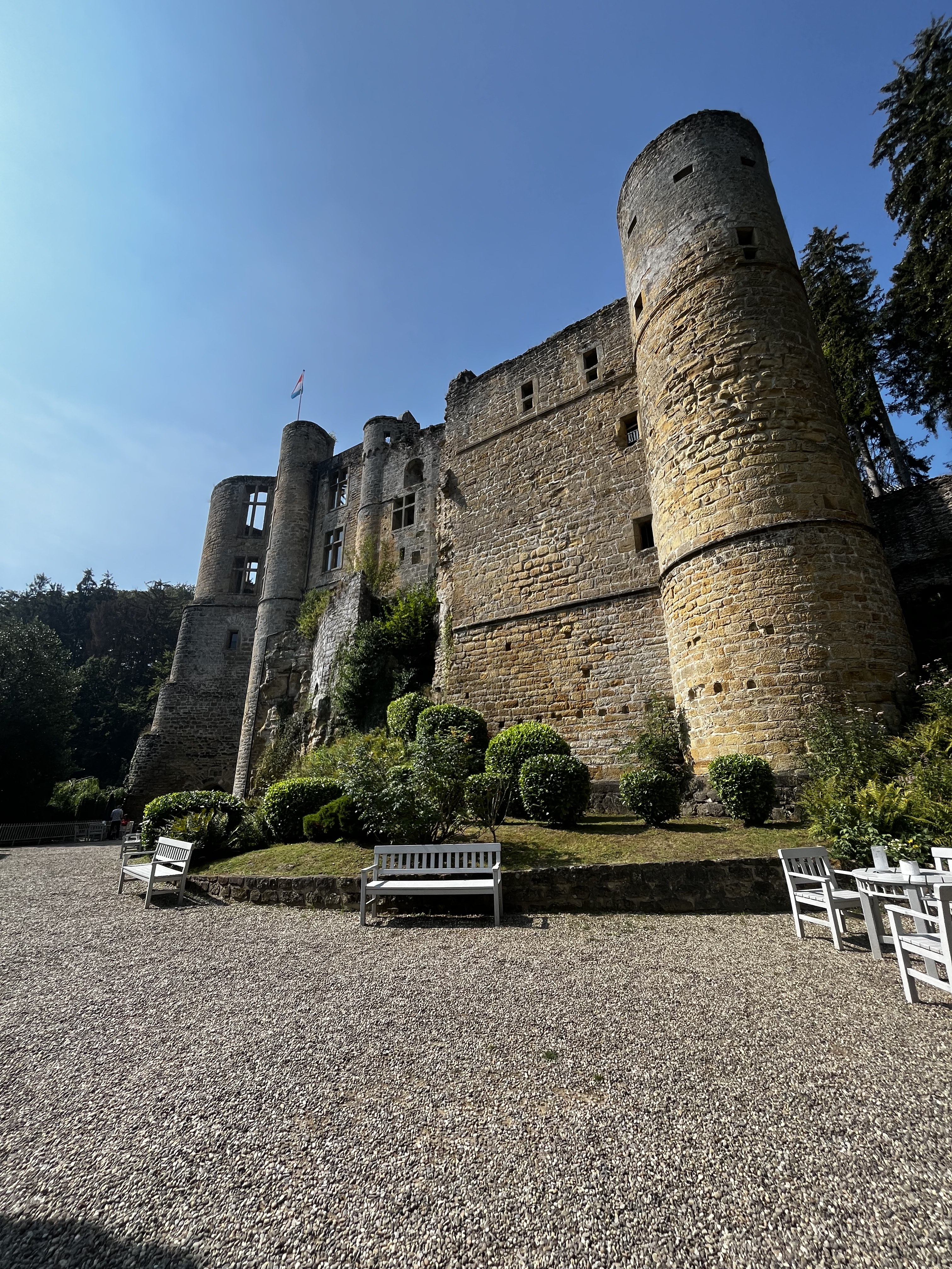 Château de Beaufort ruines