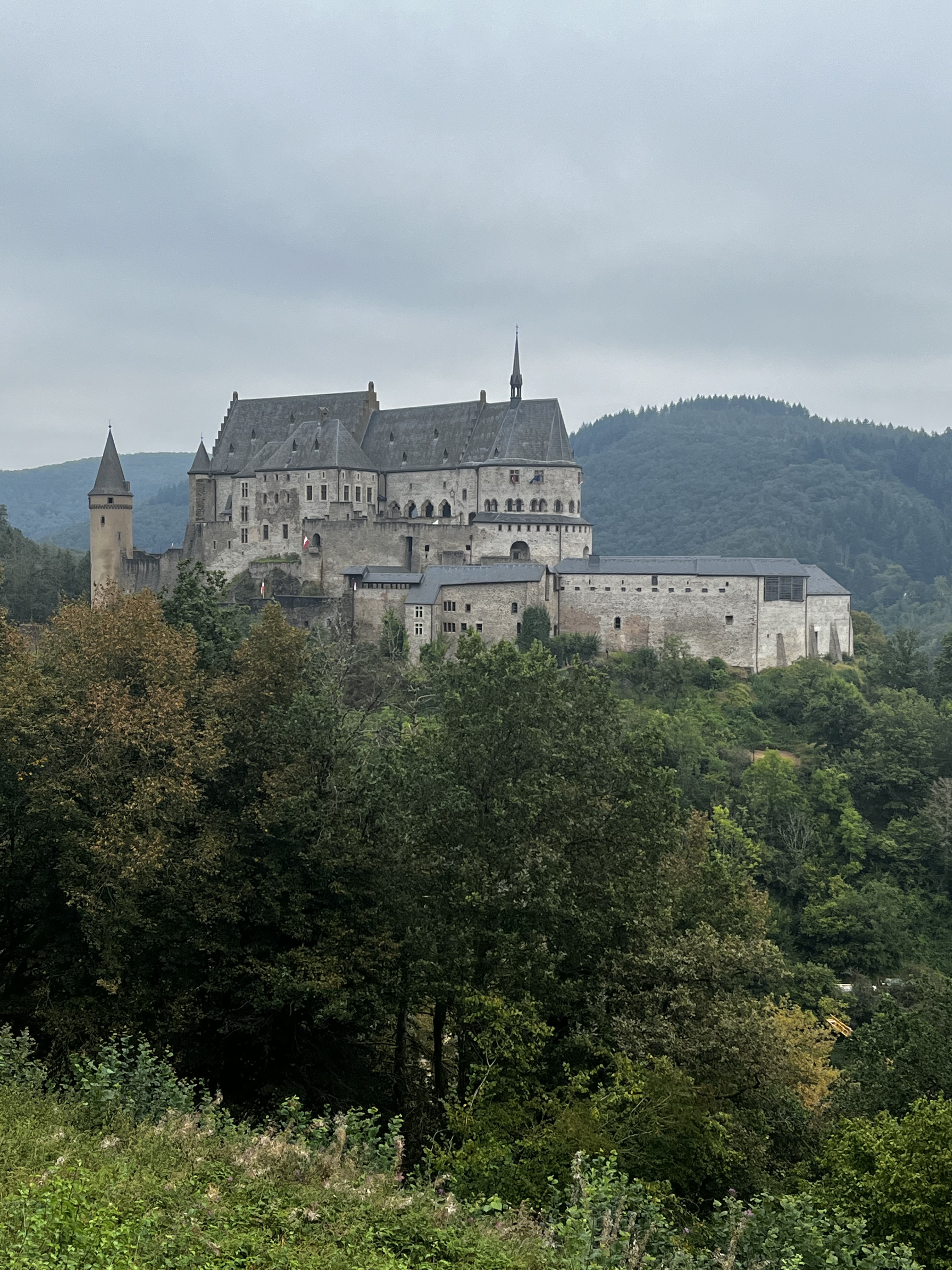 Château de Vianden au Luxembourg
