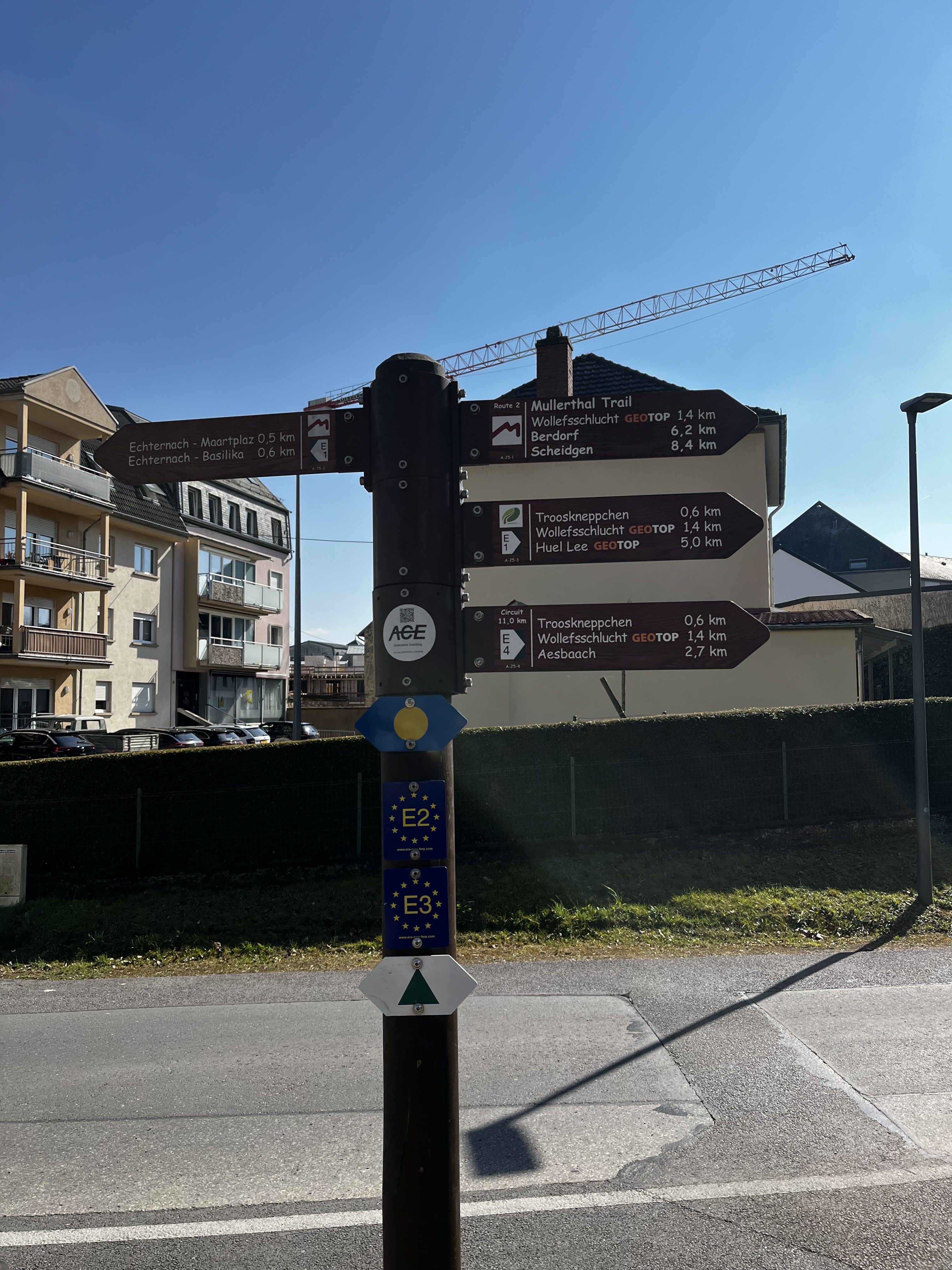 Randonnée au Luxembourg